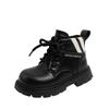 Boys and Girls Martin Boots 2025 Autumn and Winter New Korean Version Soft-soled Non-slip Children's Sports and Leisure Fashion Boots for 3-12 Years O
