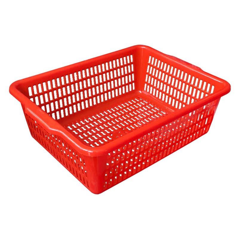 

Heavy-Duty Rectangular Plastic Storage Basket