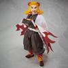 Figma Demon Kimetsu No Yaiba Kyojuro Rengoku Plastic Painted Action Figure Slayer Non-scale