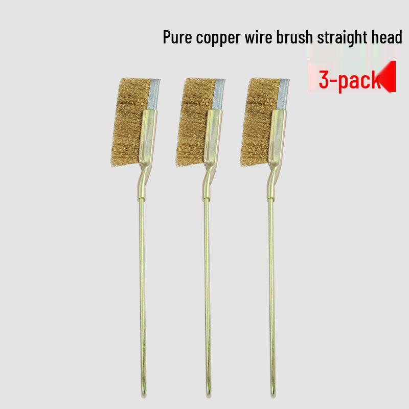 Stainless Steel Wire Brush with Handle - Rust Remover and Barbecue Grill Cleaner
