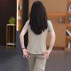 2025 Summer Trendy Chinese Casual Sportswear: Slimming Wide-Leg Pants Two-Piece Set