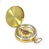 Brushed Brass Compass
