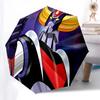 Robot, Space Automatic Opening and Closing, 8 Rib Structure Portable Umbrella, Suitable for Men and Women In All Seasons  Perfect Gift for H