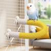 Bite-Resisting Parrot Rope Perch U-shape Hanging Parrot Biting Rod Bird Grinding Stand Sun Conures