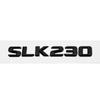 Samolepky na zadní část auta s písmeny, emblémem na zadním kufru pro SLK55 SLK63 SLK200 SLK230 SLK250 SLK280 SLK300 SLK320 SLK350