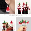 12pcs Lollipop Hat Mini Christmas Hat Gift DIY Elf Craft Supplies Christmas Santa Hats Bottle Ornament Cup Bottles Cover Party