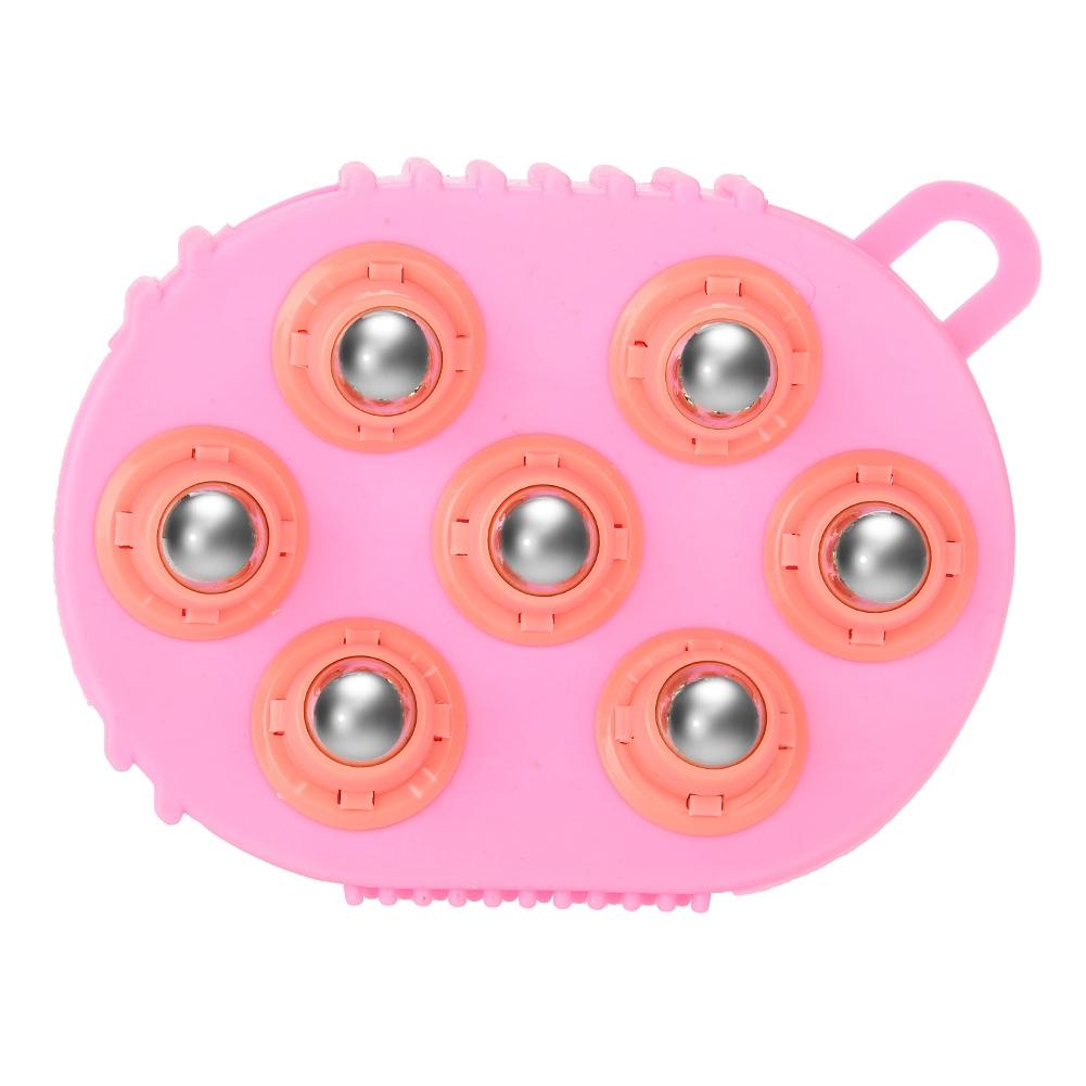 360 degrees  Stainless Steel Body Cellulite Massager Muscle Pain Relief Relax Massage Brush Glove