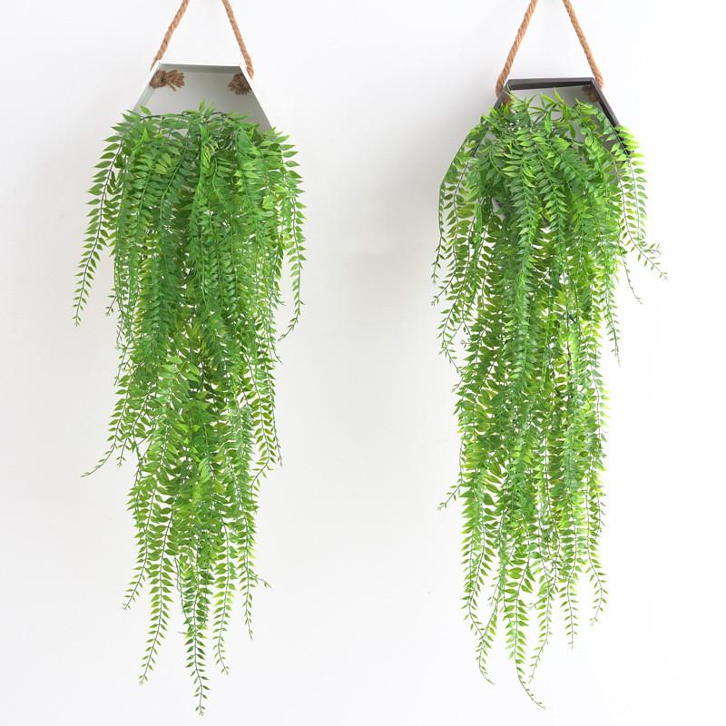 Babylonica Wall Salix Plant With Plastic Foliage For Home Decoration Props And