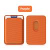Spot technology cloth strong magnetic card bag Magsafe magnetic card bag Apple IP magnetic technology fabric card sleeve insert card