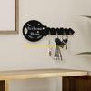 F26C Wooden Wall Hook Bohemians Styles for Easy Organization and Home Accessories Storage Easy Mount