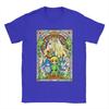 Zeldas Wind Waker Stained Glass T Shirt for Unisex 100 Cotton Funny TShirt Round Collar  Tee Shirt Short Sleeve Tops Classic