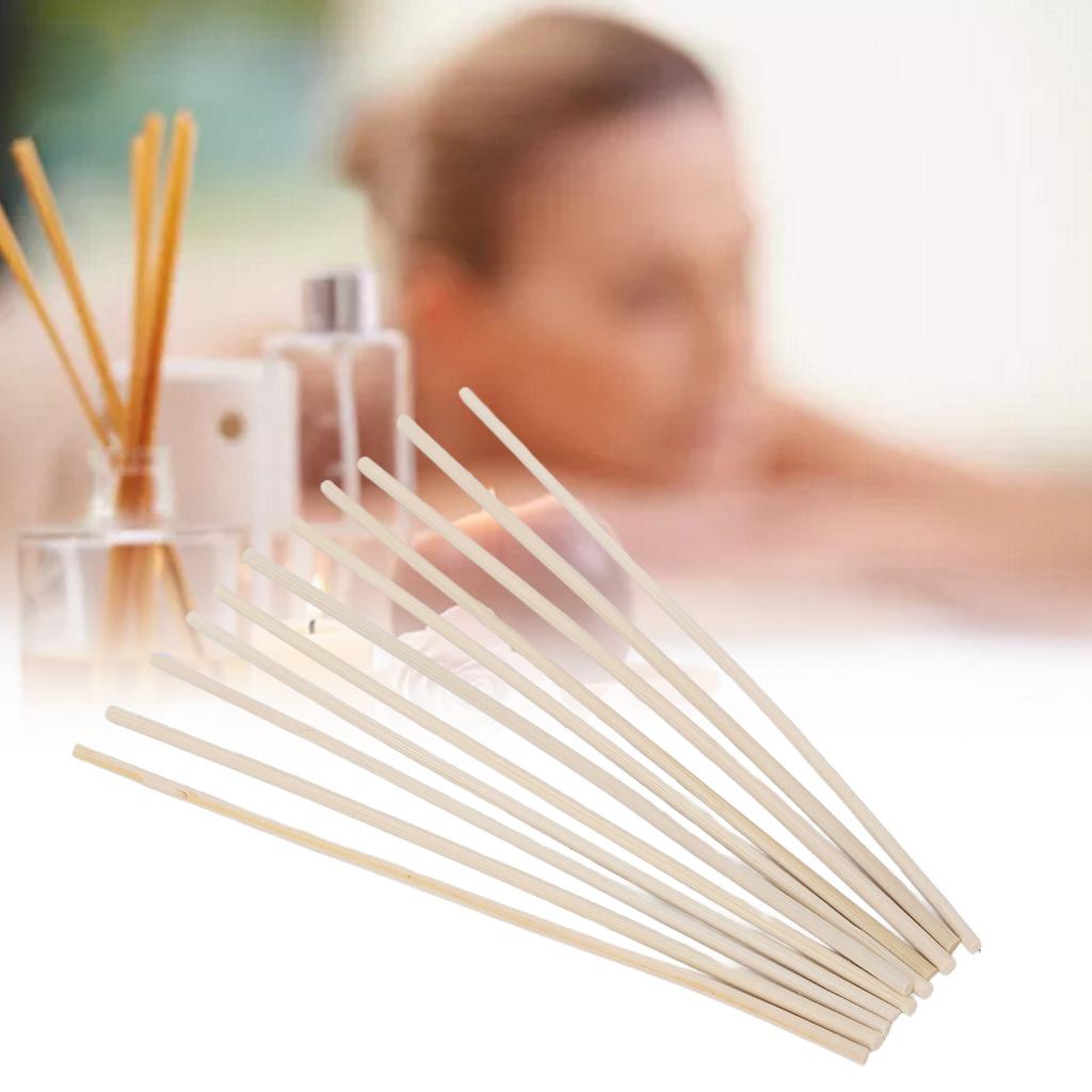 100pcs Aroma Diffuser Stick Set 7.1 Inch Rattan Essential Oil Fragrance Diffuser Stick for Toilet