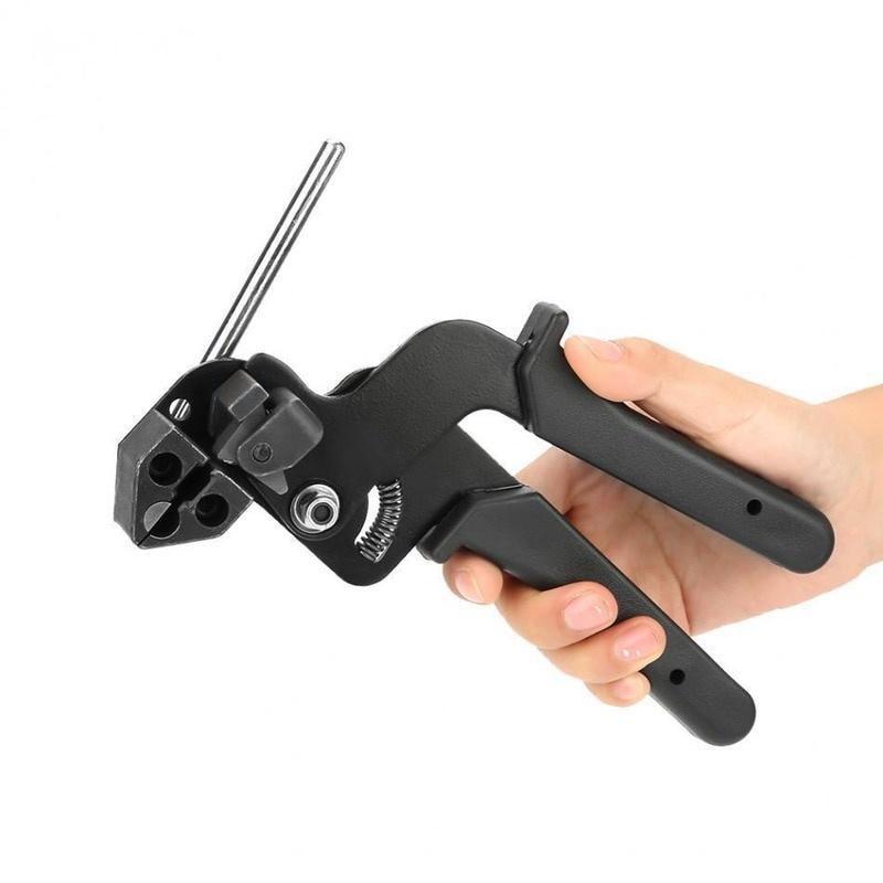 Stainless Cable Tie Strap Cutting Hand Tool Gun Cutter Tension Automatic Zip Tie Gun Lightweight Durable Fastening Cutting Tool