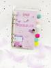 Wangdins Korean Heart-Inspired Transparent Planner Set