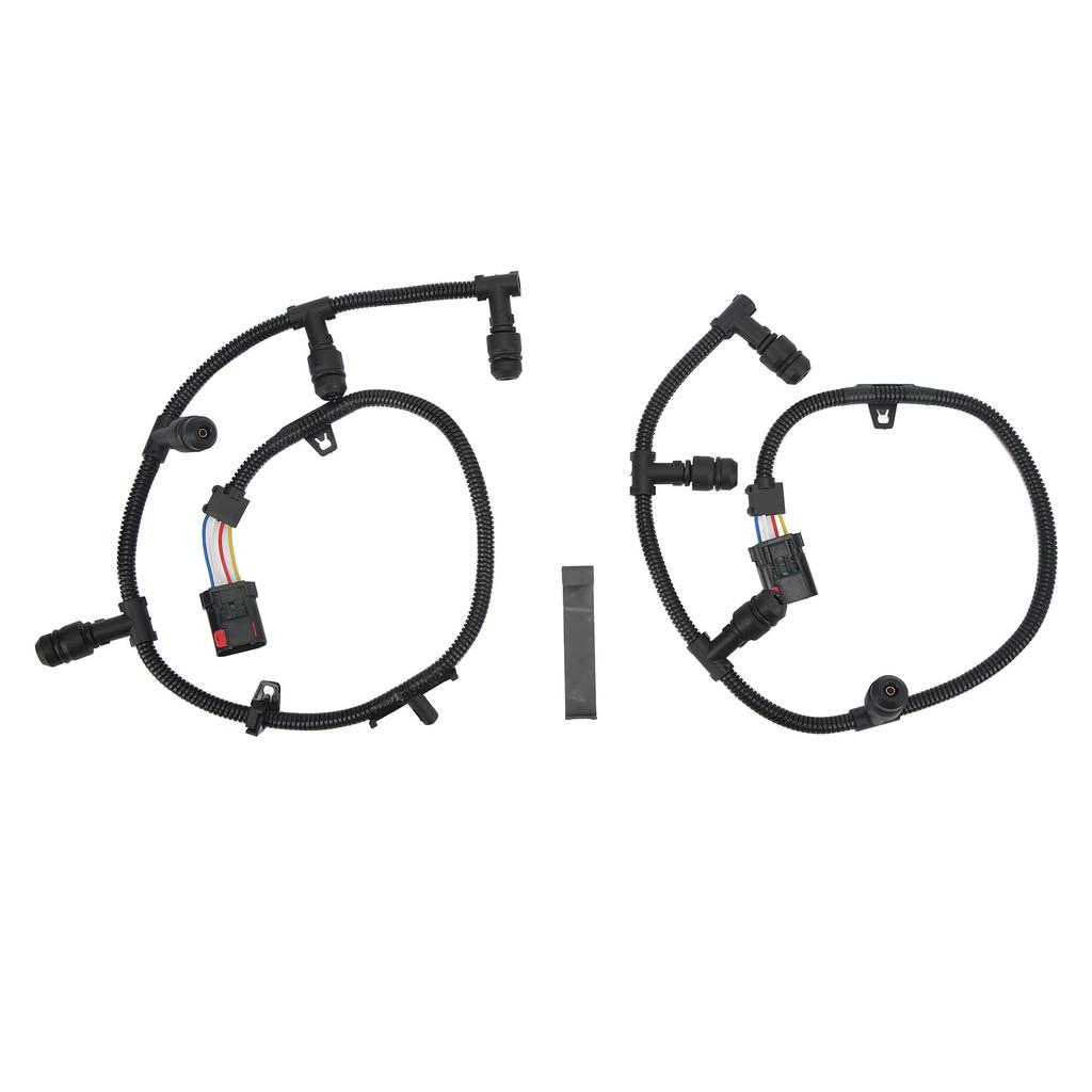 2pcs Glow Plug Wiring Harness with Removal Tool 5C3Z12A690A Left Right Replacement for Ford F450