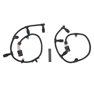 2pcs Glow Plug Wiring Harness with Removal Tool 5C3Z12A690A Left Right Replacement for Ford F450