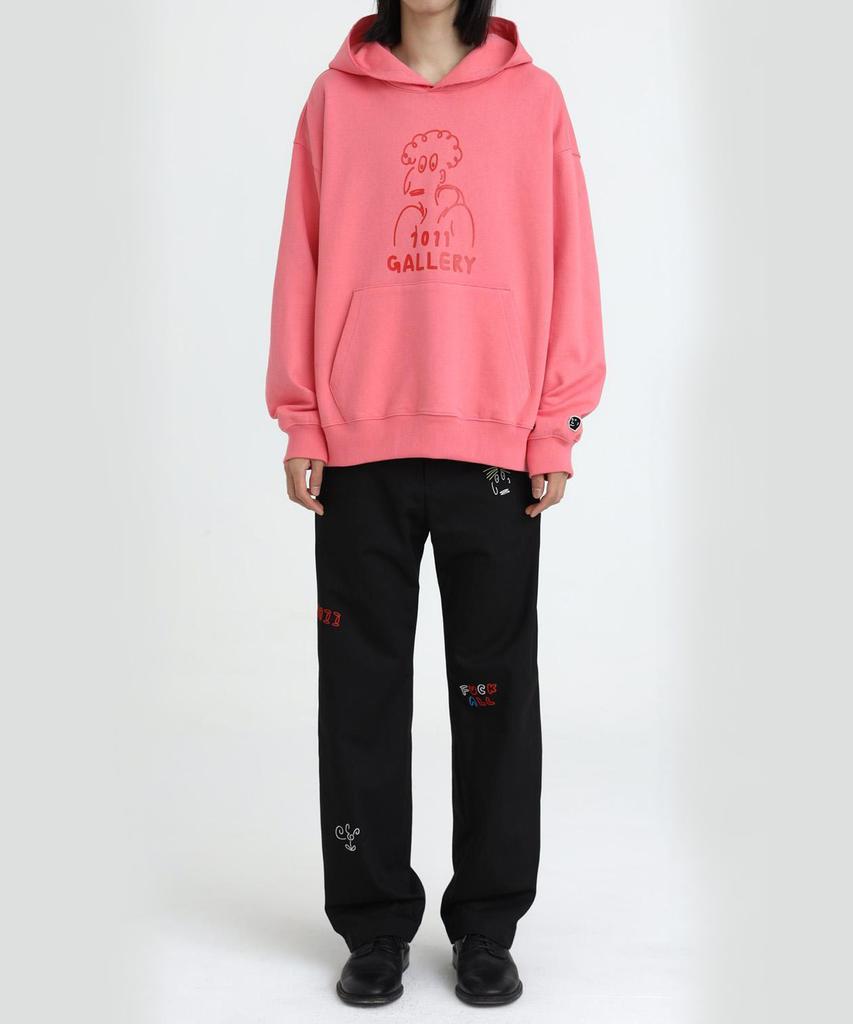 1011 GALLERY 1011 Embroidered Chino Pants