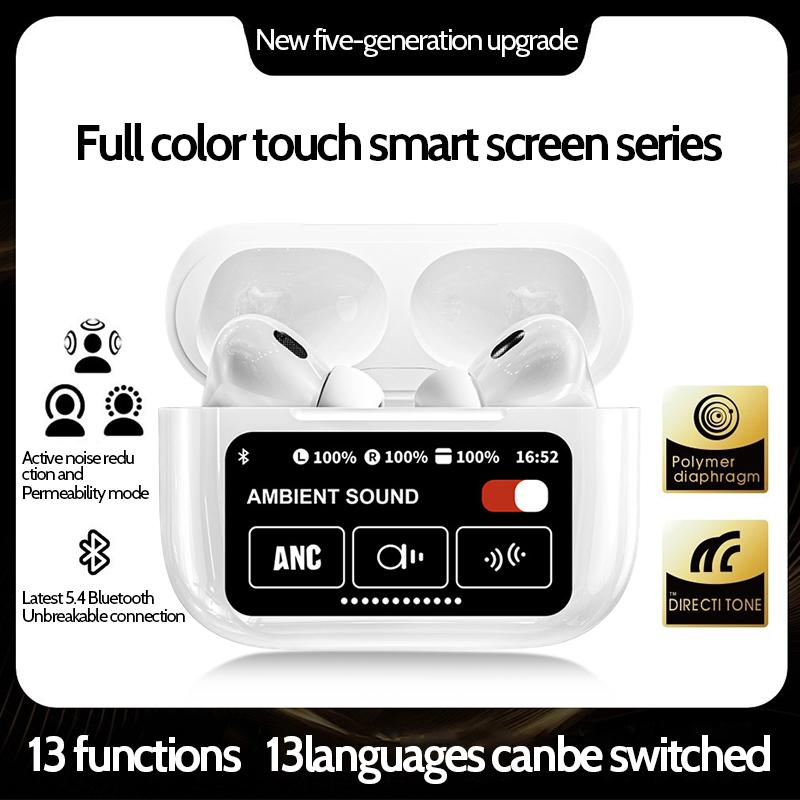 A9pro In-Ear Bluetooth Kabellose Geräuschunterdrückung Ohrhörer Sport Kopfhörer Weiß