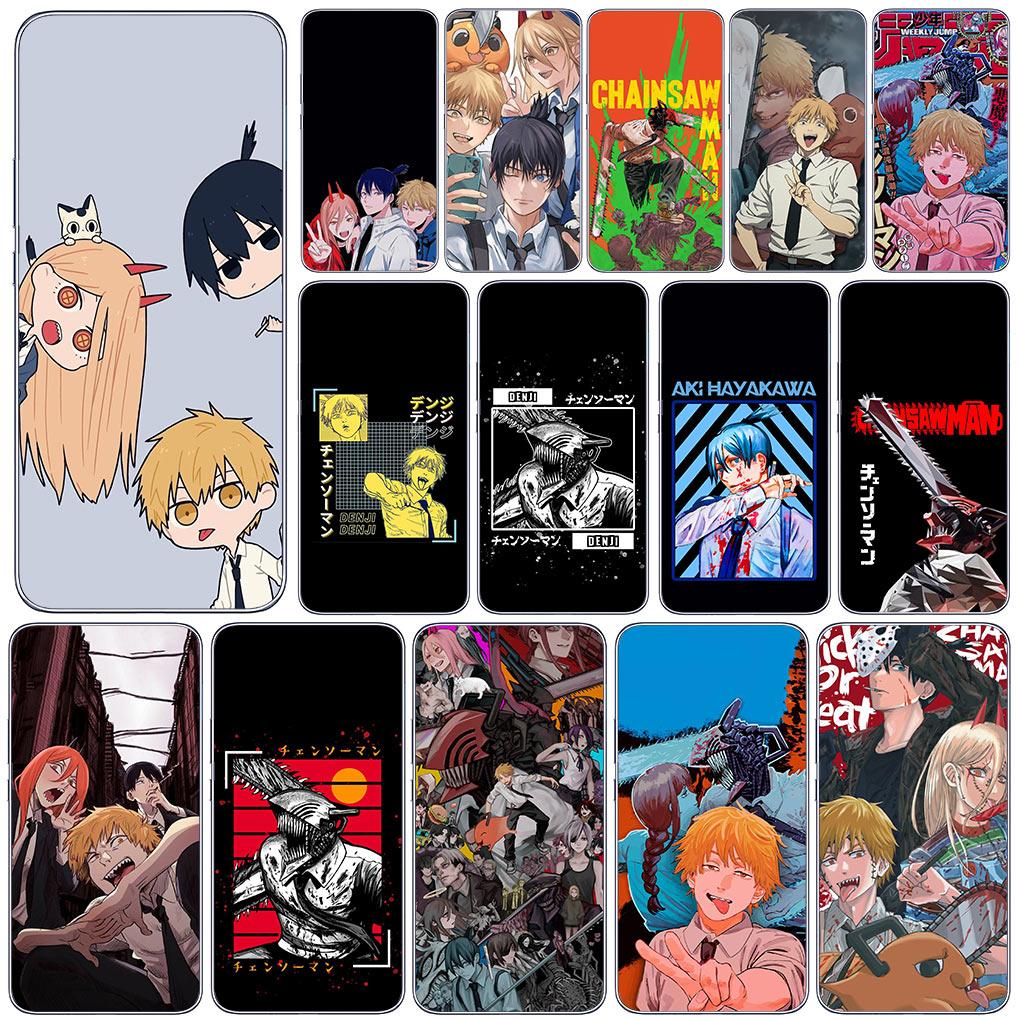 Chainsaw Man Gir Denji Makima Cover for Motorola Moto G13 G14 G53 G54 G62 G72 G82 G84 E13 E20 G42 G32 G23 G22 Casing Phone Case