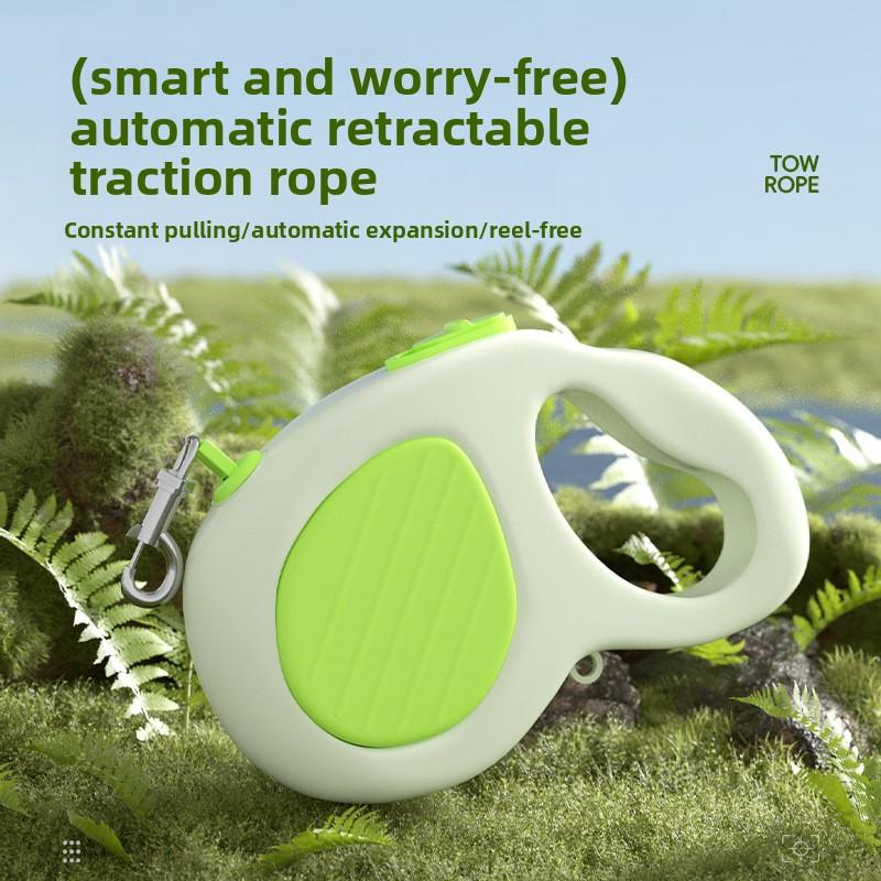 New Medium and Small-sized Dog Automatic Retractable Leash, Dopamine Pet Leash, 5M Retractable Dog Walking Leash