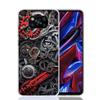Steampunk Gear Mechanical Case Phone Cover for Xiaomi Redmi Note 10 9 9S 8 8T 7 5 Pro Mi 12T 11T 10T 9T 12 11 Lite A3 A2 Trend F