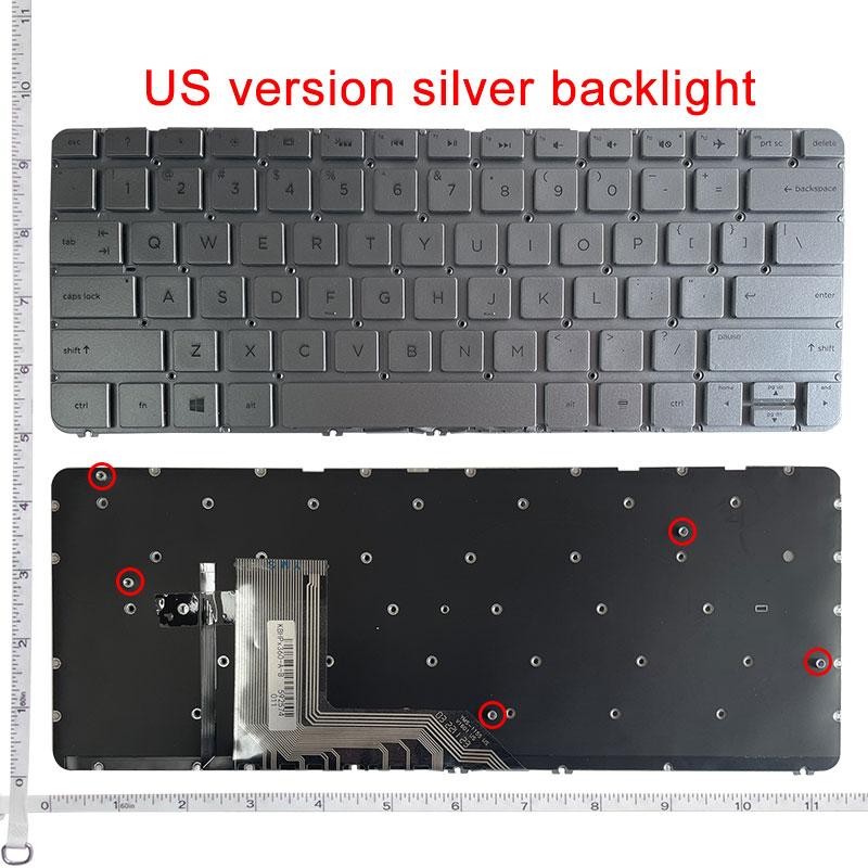 NOWA amerykańska klawiatura do HP Spectre X360 G1 G2 TPN-Q157 Q213 13-4000 13-4103DX 13-4001 13T-4000 Angielska podświetlana