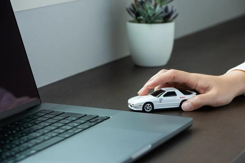 Wireless Mouse for Mazda RX-7 (FC3S Model) "Initial D" by Ryosuke Takahashi, Volume 1, Initial D, Bluetooth 5.1