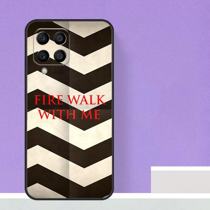 Fire Walk With Me Twin Peaks For Samsung Galaxy M15 M55 M13 M33 M53 M21 M31 M51 M30s M20 M14 M34 M54 M12 M32 M52 Case