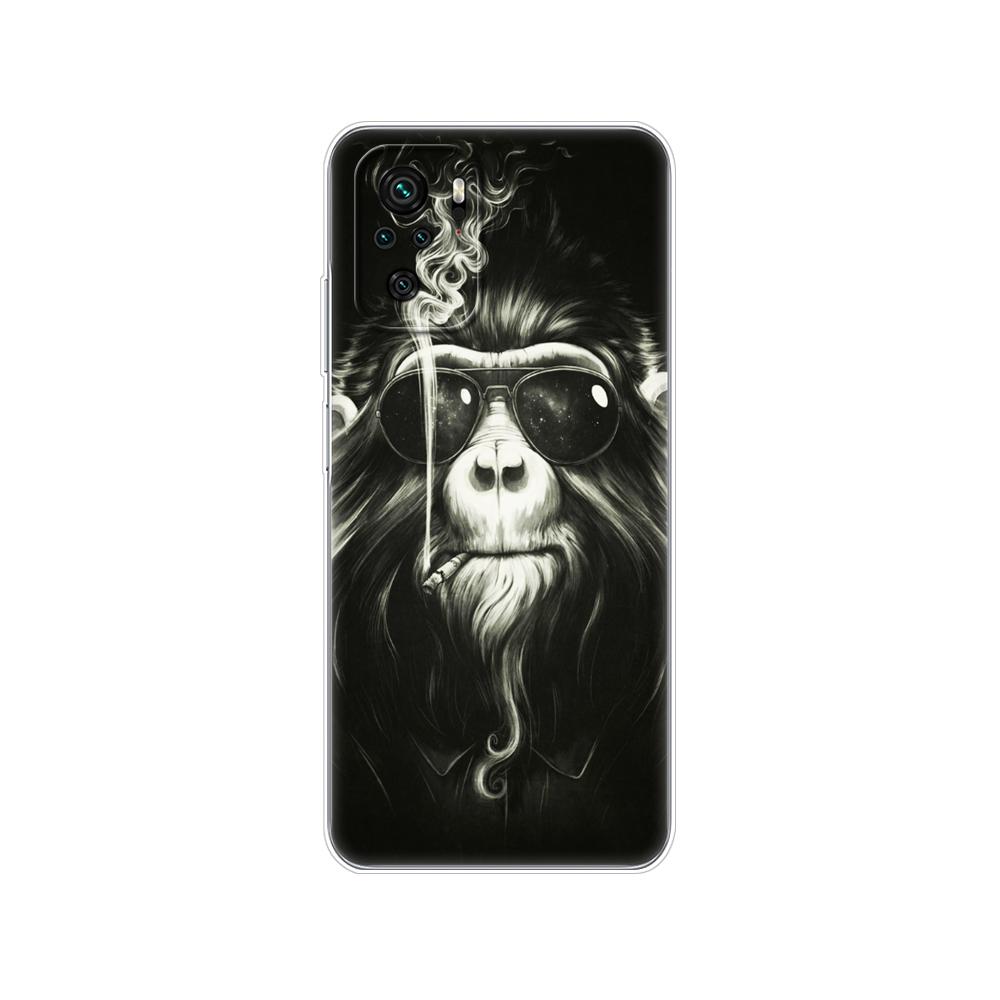 For Xiaomi Redmi Note 10 10S Case 4G 5G Silicon Soft Tpu Back On Redmi Note 10 Pro Global Phone Cover Note10 S Bumper Etui Funda