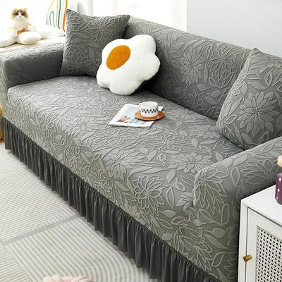 All-in-one Elastic Skirt Sofa Cover - New Universal All-season Lazy Sofa Cover - Dust Cover Anti-cat Scratch Fabric Sofa Towel