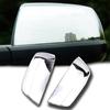 RR-Chrome ABS Car Side Rearview Mirror Cover Trim For Toyota- Sequoia 2007-2020