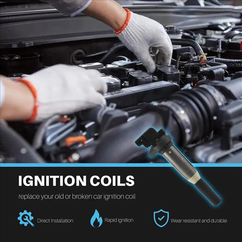 1x Ignition Coil 12138616153 For 01-22 BMW 1 3 4 5 6 7 M Serie X1 X3 X4 X5 X6 Z3 Z4 2.5L 3.0L 3.2L I4 I6 12137594596 12137559842