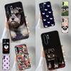 Schnauzer Puppy Dog Case For Huawei Nova 11 11i 10 9 SE 8i 7i 3i Y60 Y61 Y70 Y90 Y91 P20 P40 Lite P30 Pro Cover