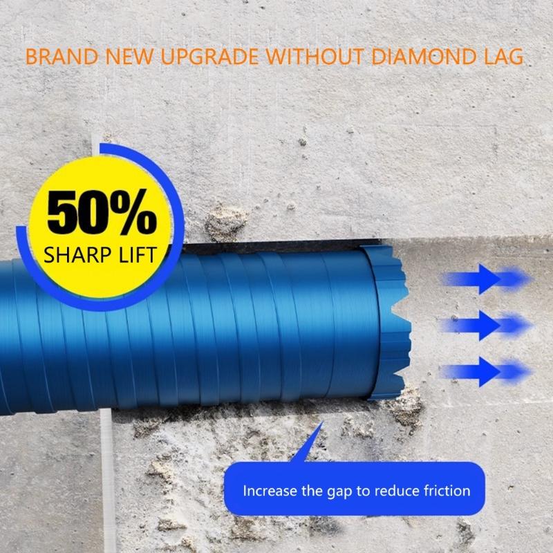 Diamonds Hole Opener With Alloy Construction For Masonry Drilling Diamonds Hole Opener 370mm Concrete Core Drill Bit