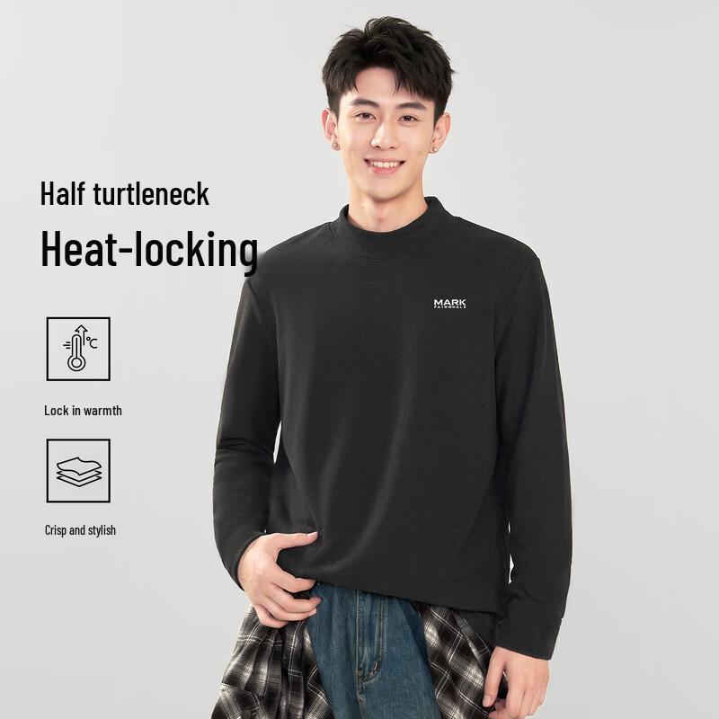 Mark Fairwhale Wool-Silk Fleece-Lined Thermal Long-Sleeve T-Shirt