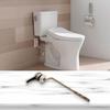 Toilet Handle Finish Flush Mount Push Replacement Side Square Tank Trip