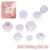 2/3/5G Hexagonal Nail Patting Gel Jar Flip Cover Nail Polish Holder Case Packaging Box Manicure Organizer Cosmetic Container