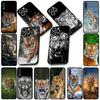 Soft Cover for Samsung Galaxy A05 A06 A14 A50 A51 A52 A12 A13 A17 A70 A07 A25 A26 A56 A23 M53 Coque Phone Case Tiger Lion Art