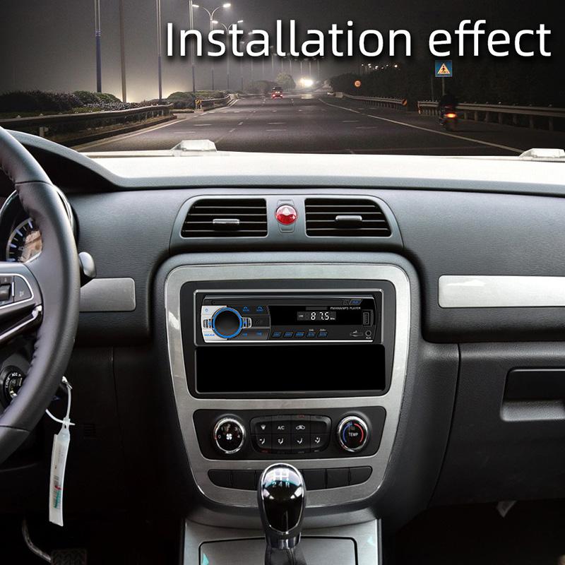 Autoradio Stereo Player Einbau Digital Bluetooth MP3 Player JSD-520L 45Wx4 FM Audio Stereo Musik mit USB TF AUX Eingang ISO Anschluss