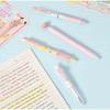 4pcs Cartoon 0.5mm ST Tip Gel Pen Set Black Ink Quick-Drying Ballpoint Pen Neutral Pen Gift