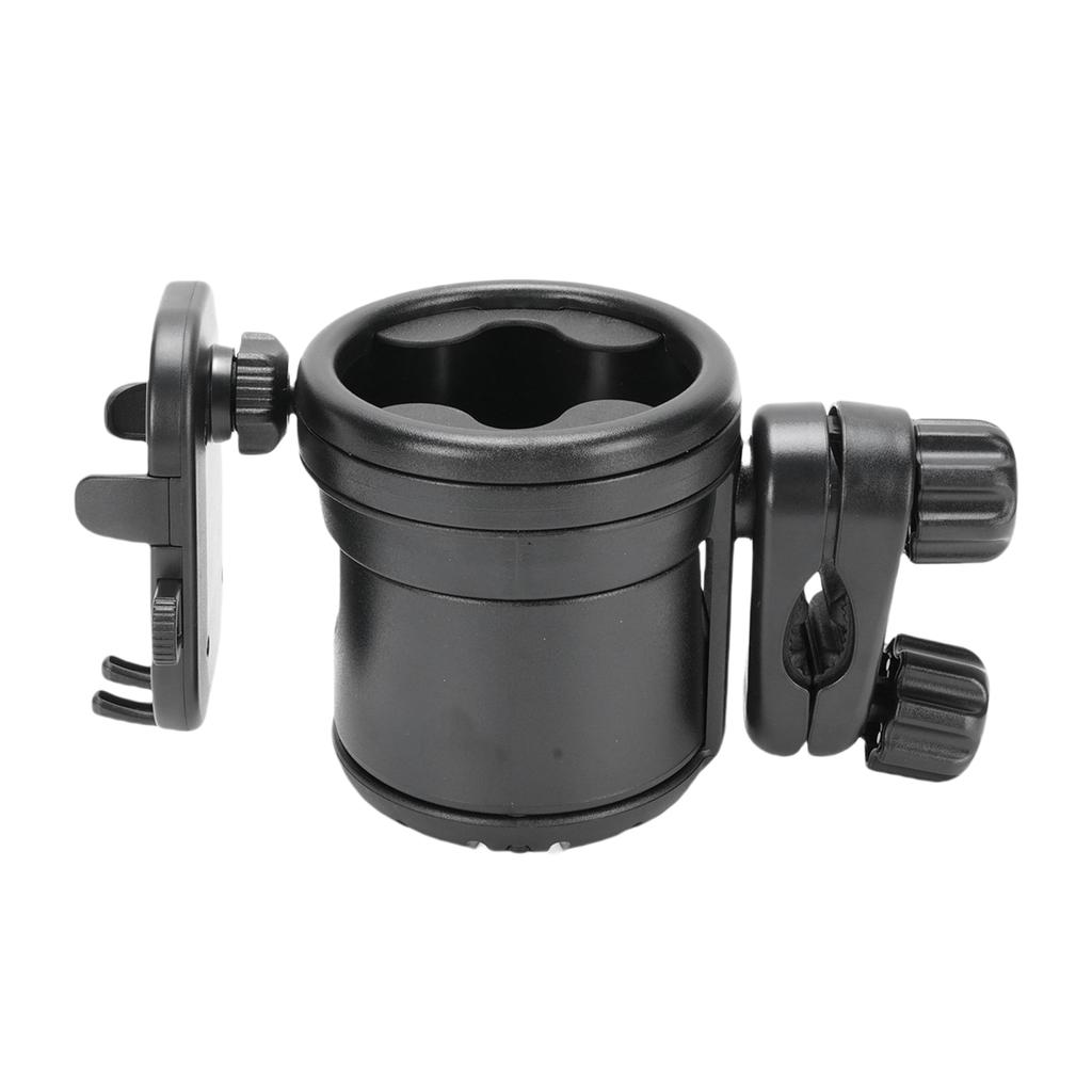 Universell barnevognkoppholder 360 graders rotasjon Barnevognkoppholder med telefonholder