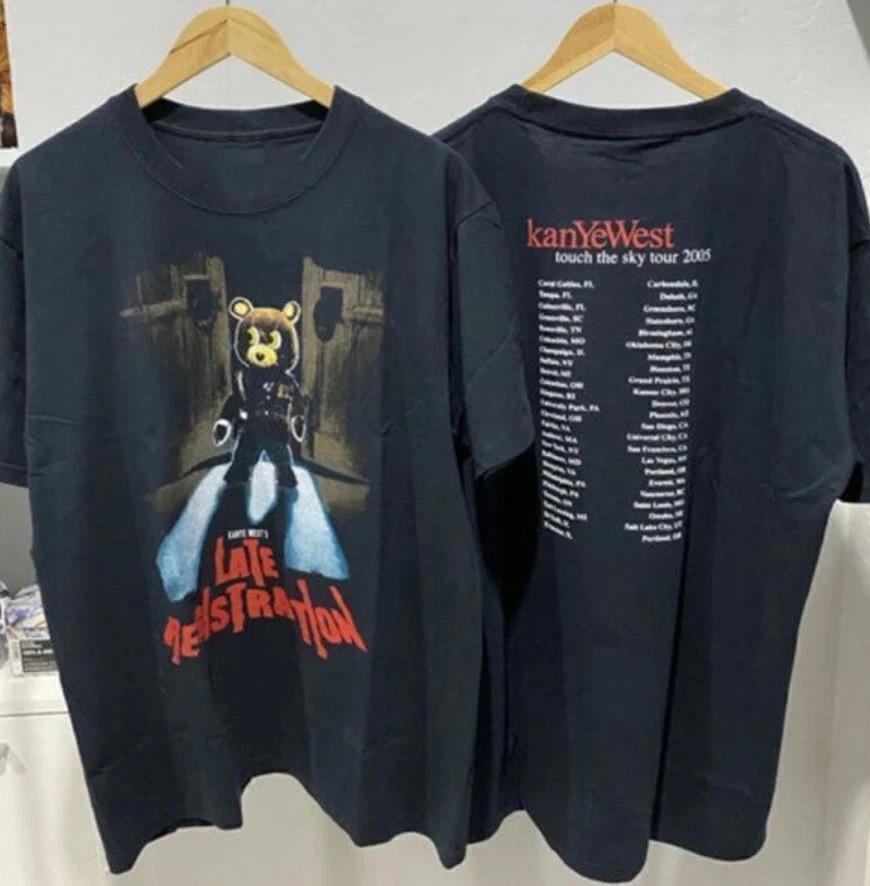 Kanye West Late Registration 2005 Vintage T-Shirt Unisex S-5XL Gift Fans 2XL
