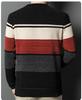 Men's Winter Chenille Sweater - Round Neck, Warm Velvet-Lined, Thick Knit Base Layer for Middle-Aged Men