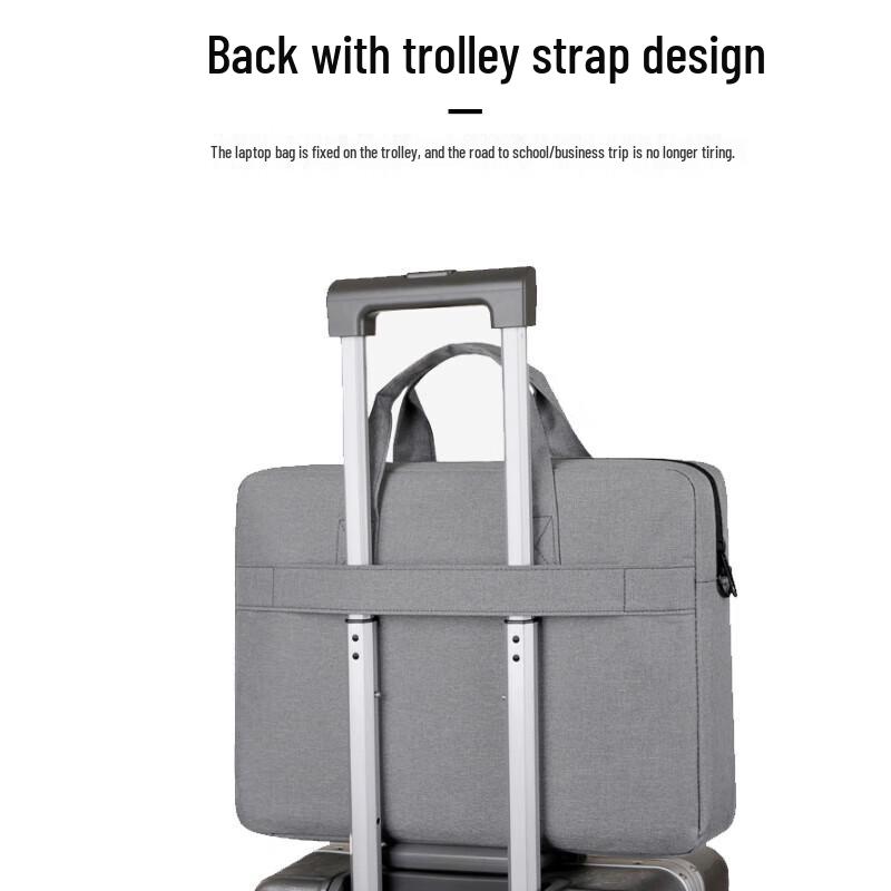 Lingjing Men's Business Laptop Shoulder Bag