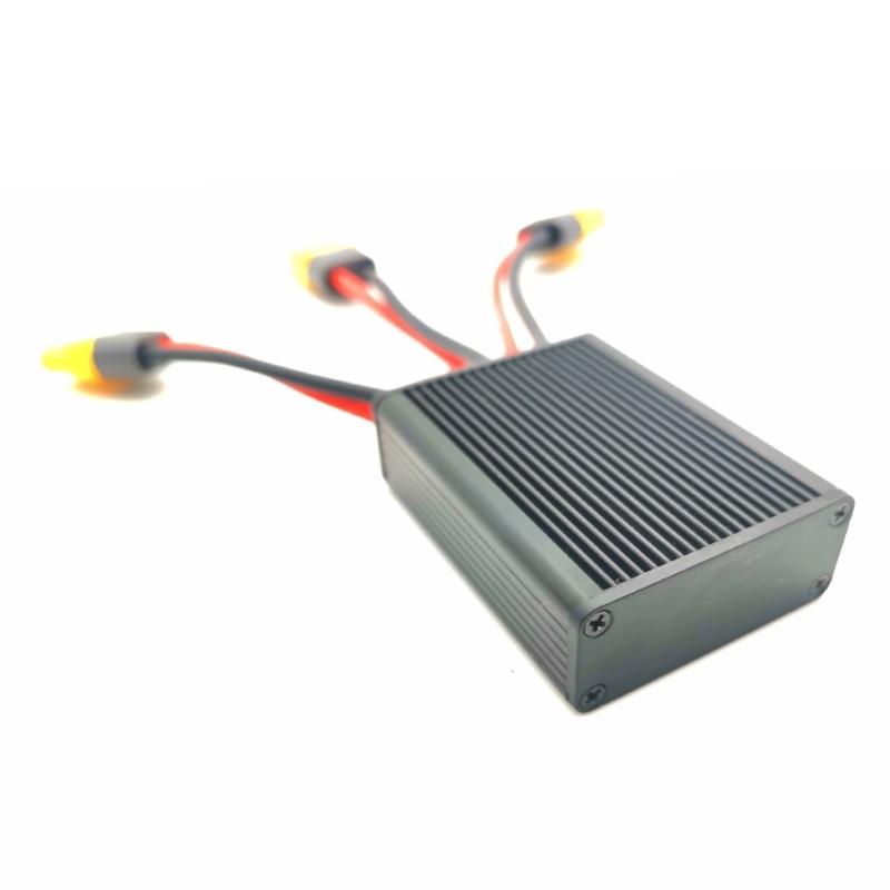 Módulo Paralelo de Bateria Dupla Elétrico Conversor de Descarga de Bateria para Bicicleta Elétrica Pacote de Bateria Dupla Chaves Balanceador