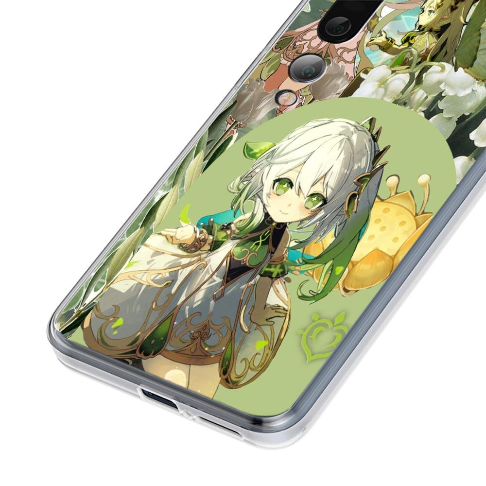 Phone Case For Xiaomi Mi Poco X7 X6 X5 NFC X3 Pro 17 15T 15 14T 14 13T 11 12 13 Lite Clear TPU Cover Genshin Impact Nahida