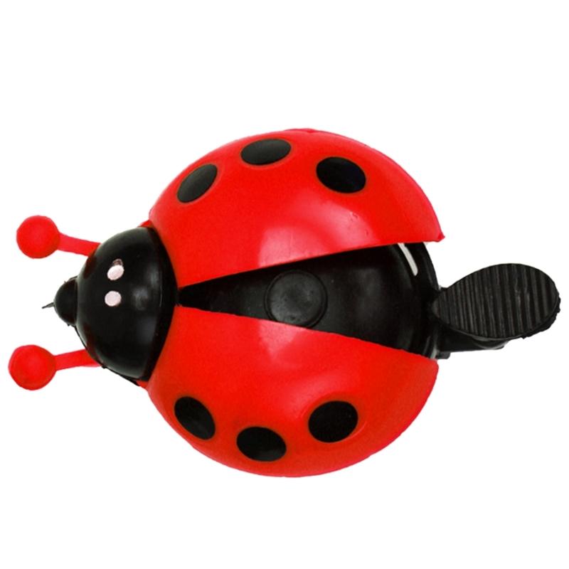 2pcs Childres Bike Handlebars Bells Cute Bug Shaped Bicycles Bells for Road Bike, Mountain Bike, Scooter, Sports Bike
