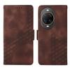 For Huawei nova 14 Ultra 5G Leather Cases Wallet Rhombus Imprinted Phone Cover Stand with Strap