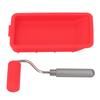 House Painting Tray Roller Brush Set Reusable Paint Tray and Roller Brush for Home Renovation