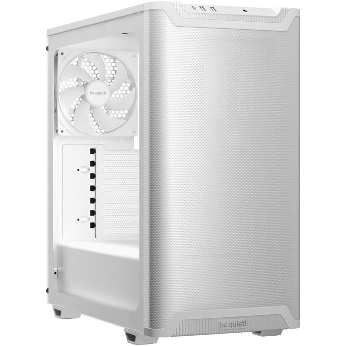Boîtier PC - Be Quiet! - Pure Base 501 - Moyen Tour - Airflow - Vitré - Blanc